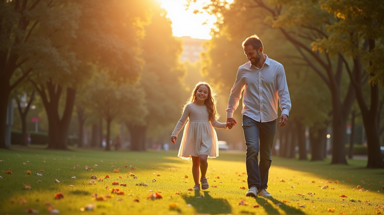 The Power of Simple Strolls: Revitalizing Father-Daughter Bonds in Nature