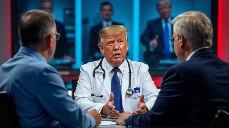 Trump's Health: The Debate Takes Center Stage Amid 'Breaking News'