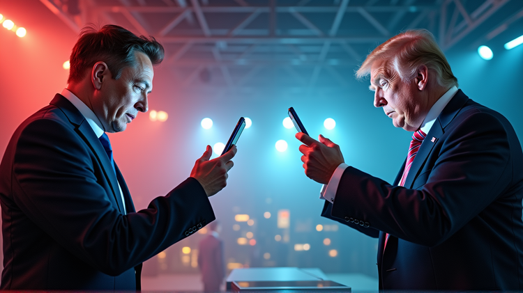 Epic Clash: Elon Musk Outscores Trump in Social Media Arena