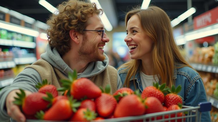 Cupid in the Aisles: Strawberries Dating Flourishes Amid Social Media Buzz