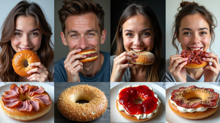 Bite into Celebrity Flavors: Bagel Creations from Chalamet to Parker