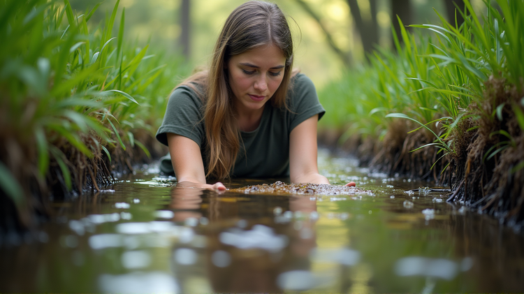 Discover the Impact of Student Research on Stream Health: A Close Look with Victoria Diaz '28