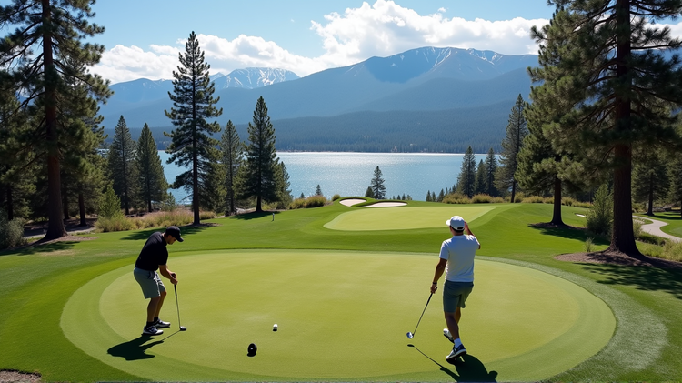 Pavelski and Twellman Shine Under the Tahoe Sun in Celebrity Golf Showdown