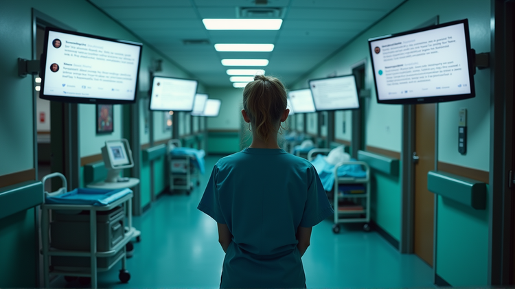 Controversy Strikes as Nurse Condemned for Supporting Violent Comments
