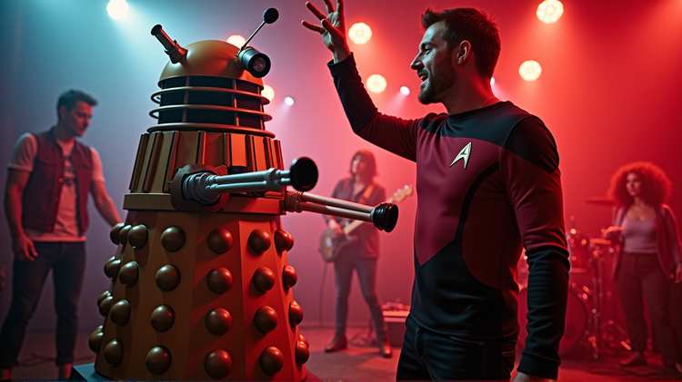 Love At First Sight: Tom, Kate, and the Dalek Poster That Changed Everything