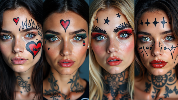 Iconic or Intricate? A Dive into Celebrities with Daring Facial Tattoos