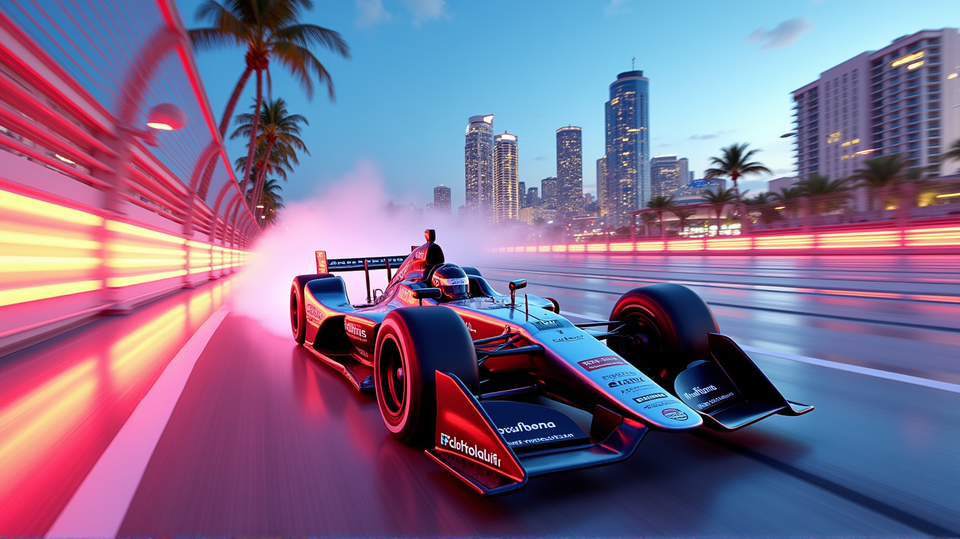 From Rookies to Racers: Celebrities Take on Formula E in Miami