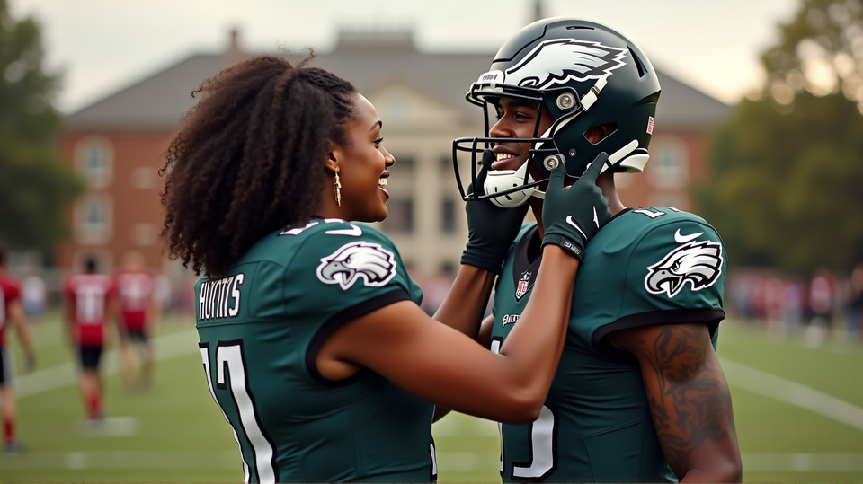 From College Sweethearts to Married Couple: Jalen Hurts and Bry Burrows' Touchdown in Love