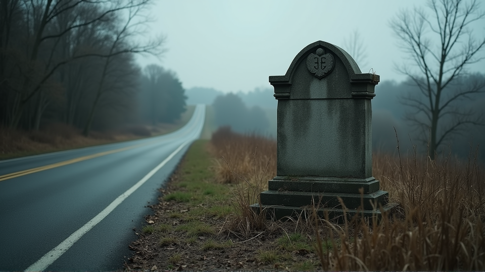 Stolen Baby Tombstone Found Abandoned on Pittsburgh Road: Social Media Outcry
