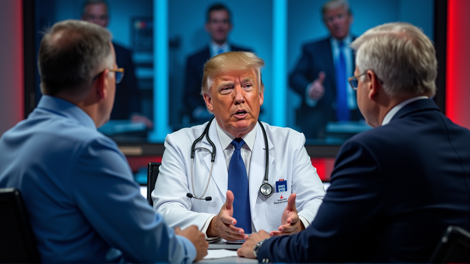 Trump's Health: The Debate Takes Center Stage Amid 'Breaking News'