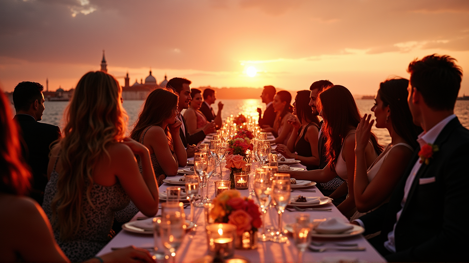 A Celestial Gathering: Stars Shine at Jeff Bezos and Lauren Sánchez's Wedding Extravaganza