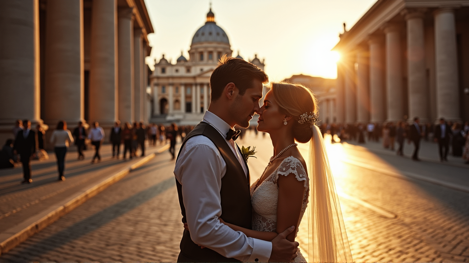 A Starry Affair: Josh Lucas and Brianna Ruffalo's Dream Wedding in the Vatican