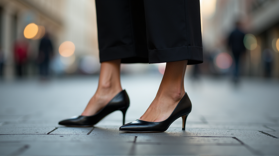 Celebrity-Inspired Ways to Wear Black Flats This Season