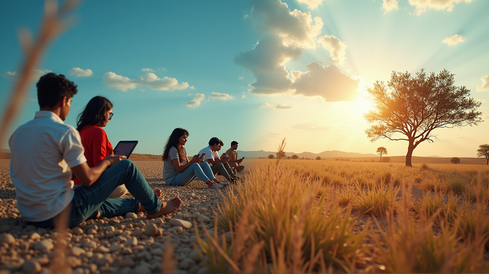 India's Increasing Social Media Appetite as the West Moves Towards Digital Detox