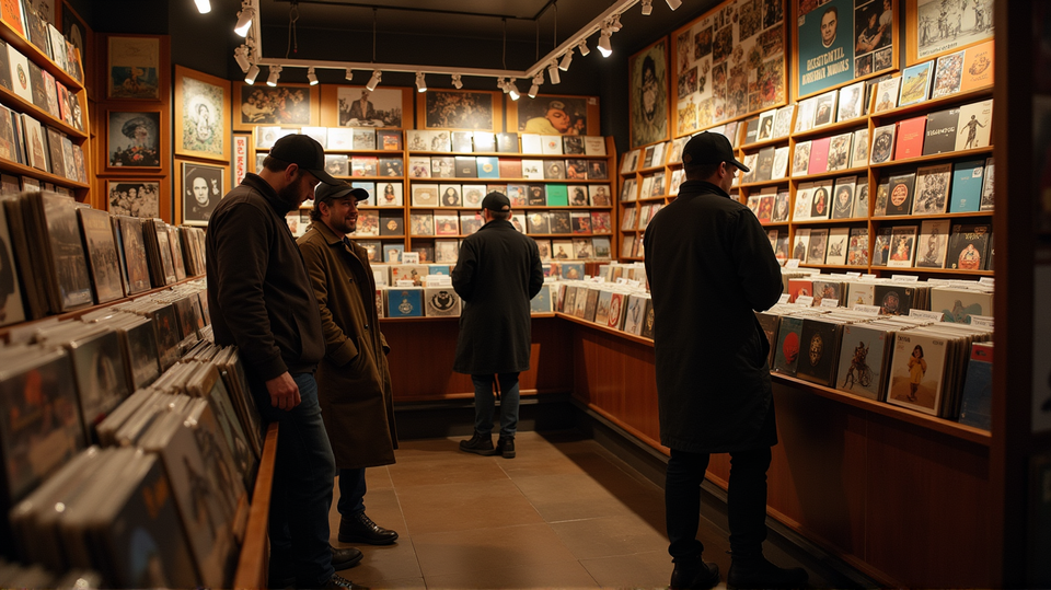 Looney Tunes Record Store: Celebrities' Unlikely Haven