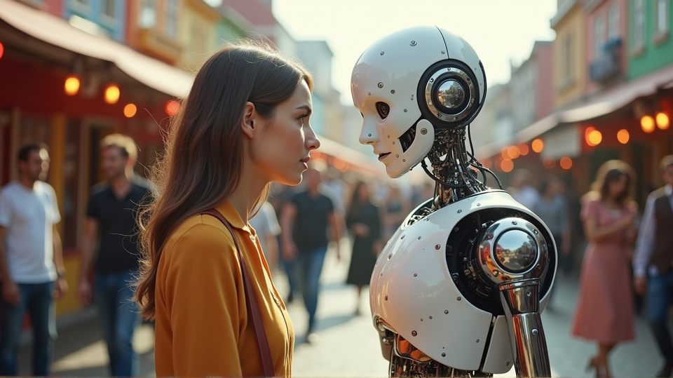 Embarrassing Date Fail: Woman Mistakes Robot for Dream Guy