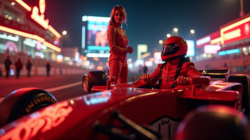 Star-Studded Spectacle: Celebrities Shine at F1 Las Vegas Grand Prix