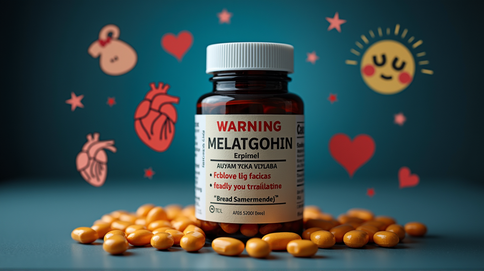 Melatonin Supplements: A Risky Sleep Aid? Uncovering the Heart Health Risks