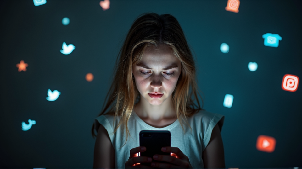 Social Media's Impact: Teen Confidence on a Knife Edge